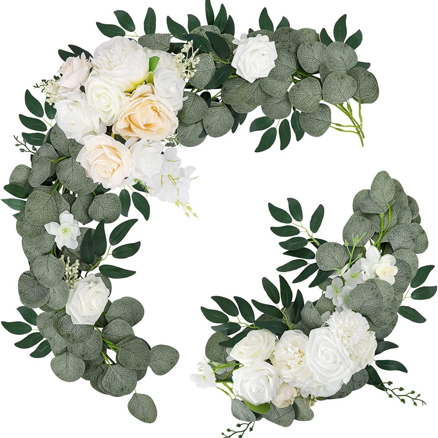 

Имитация цветов Свадебная арка Цветочное оформление зоны приветствия Наружная композиция Искусственные цветы Зеленые растения Высокая имитация