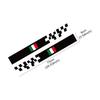 2Pcs Car Door Side Stickers For Fiat 500 Waterproof Vinyl Film Decoration PVC Decals Auto Styling Exterior Car Accessories