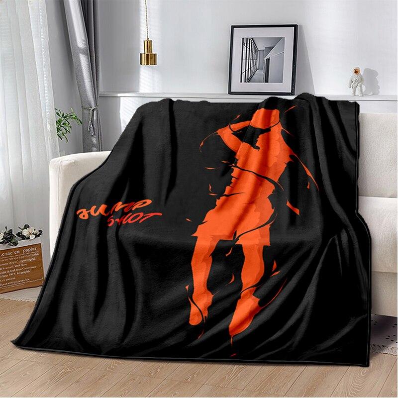 Fashion Basketball Blanket Custom Lightweight Thermal Insulation Blanket Sofa Blanket Bed Office  Blankets for Beds