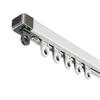 Aluminum Alloy Telescopic Curtain Track Sliding Rail - Top & Side Mount