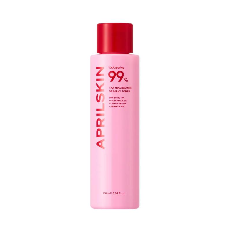 [APRILSKIN] TXA Niacinamide 99 Milky Toner 150ml Intensive Hydrating & Tone-Clarifying Glow Toner