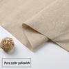 Solid Color Linen Craft Base Cloth In Cotton Linen Mix