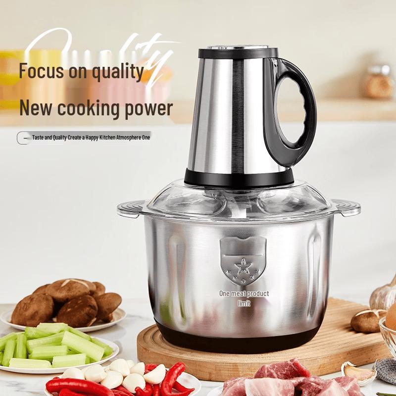 ZISIZ 5L Household Meat Grinder & Food Processor