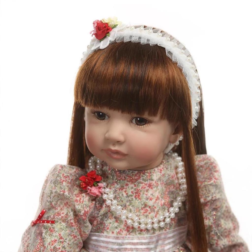 NPK Reborn Toddler Princess Doll with Beautiful Dress - Perfect Companion Toy for Girls