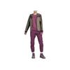 Nike Solid Color Logo Print Crew Neck Long Sleeve T-Shirt Women Tops Burgundy DQ5852-653