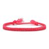 Dopamine Multicolor Cotton Hand-Woven Bracelet - Ladies Simple Bangle