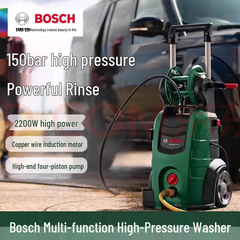 Bosch High-Pressure Car Washer CN plug (adapter included)