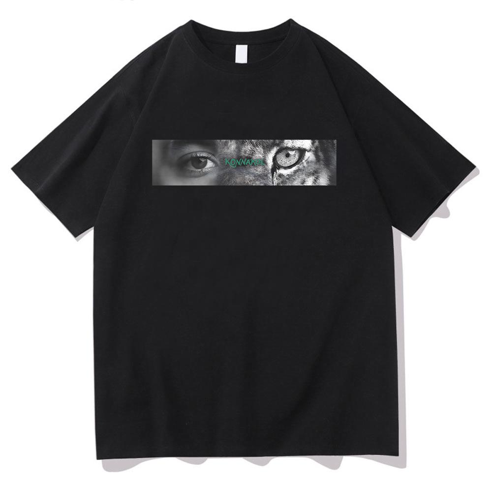 Hip Hop Zayn Malik KONNAKOL Album 2026 Graphic T-shirt Men's Fashion Cotton Short Sleeve T Shirt Streetwear High Quality Y2K Tee