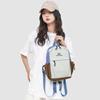 Lightweight Backpack Travel Bag Contrast Color Student Schoolbag