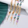 Spot glasses chain acrylic retro buckle DIY plastic beaded acrylic simple chain eye chain chain