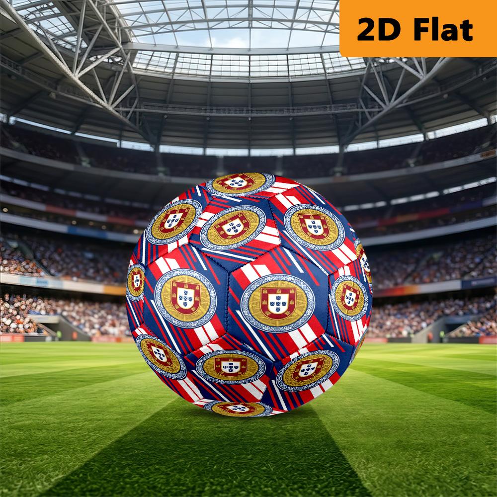 Royal Emblem Design Soccer Ball Suitable for Both Training and Competition Outdoor Sports No. 5 Football Wear-resistant and Slip-resistant