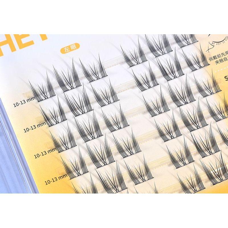 Puremantis - Glue-free Cat Eye Multipack False Eyelashes Cluster