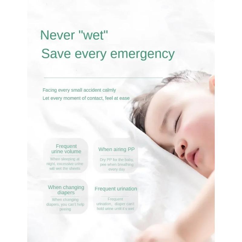 100% bomull bleieputer Babypleieputer Engangsvanntette Pustende bleieunderlag for nyfødte babyer Madrass 100 stk. M CDC004 N