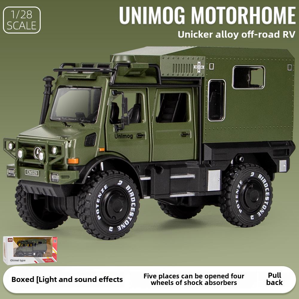Mercedes-Benz Unimog Off-Road RV Alloy Climber Model (Boxed)