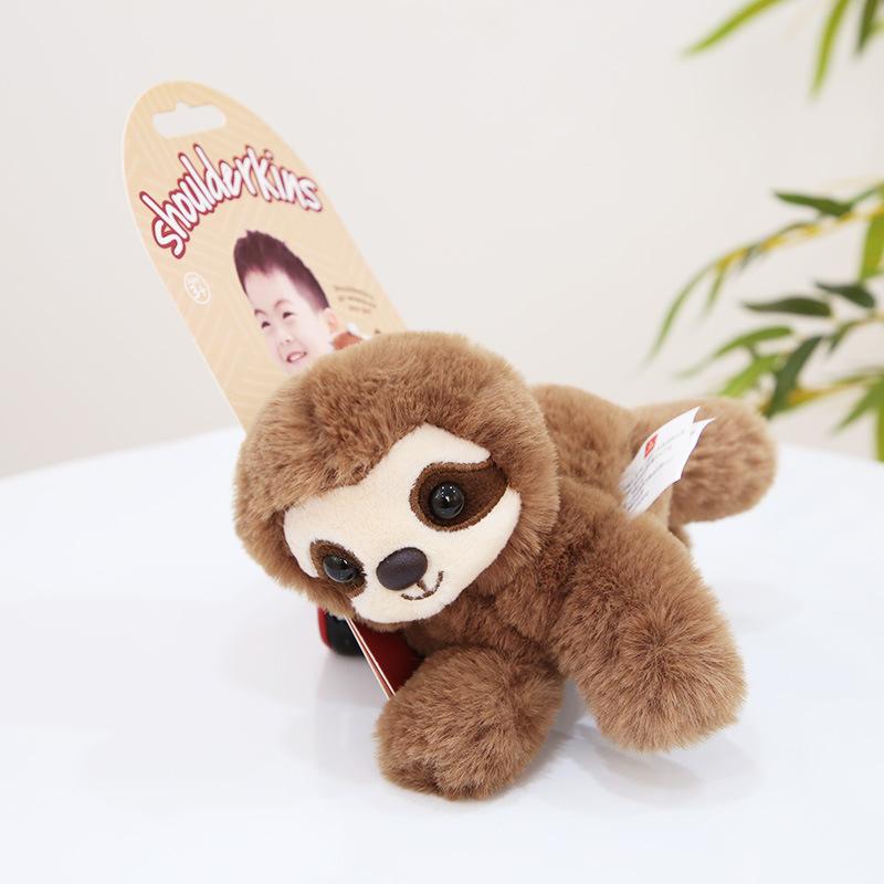 

Плюшевая игрушка Shoulderkins, стоящая на плече, мультяшная магнитная кукла, милые подарки Sloth