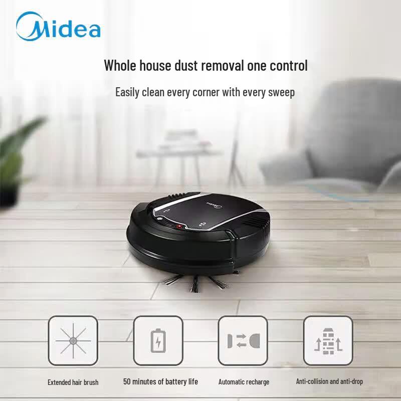 Midea Smart Robot Vacuum Cleaner CN plug (adapter included)