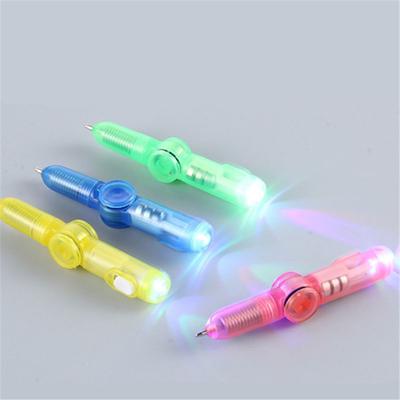 LED Spinning Pen Kugelschreiber Fidget Spinner Hand Top Glow In Dark Licht EDC Stress Relief Spielzeug Kinder Spielzeug Geschenk schule Liefert
