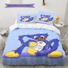 Wogi  Pattern Bedding Quilt Set  Home Decoration  Gift (1 * duvet cover + 2 * pillowcase  without core)