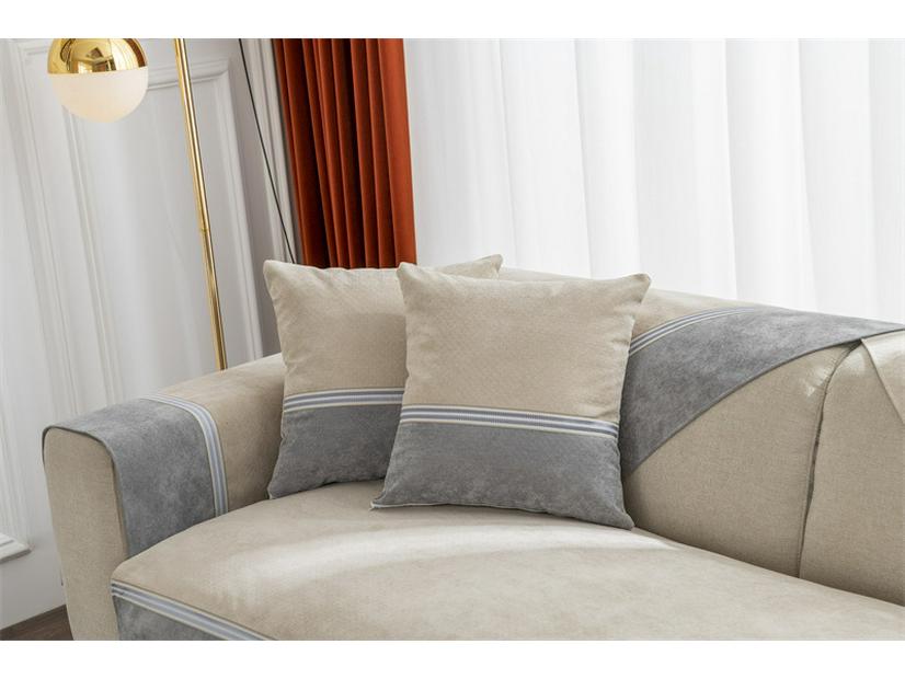 All-Season Non-Slip Waterproof Sofa Cover: Anti-Cat Scratch, Non-Sticky Fabric, Full Coverage