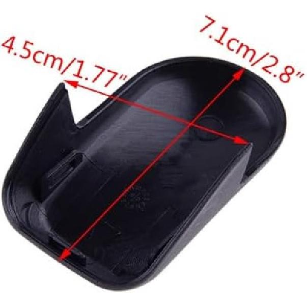 [ Car Accessories 95562832002 Black Rear Windshield Wiper Arm Switch Nut Cover Cap Fit for Porsche Cayenne 2003 2004 2005 2006 2007 2008 2009 2010