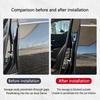 2PCS Car Door Edge Seal 80CM Strip Car B-pillar Sealing Strip with Steel Weatherstrip Waterproof Soundproof Auto Sealant Strips