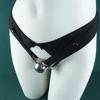 Black Rose Red Men's Thong Chastity Lock Fixing Strap for Underwear Stability