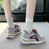 Red platform women's heightening shoes summer and autumn new casual sports little white shoes