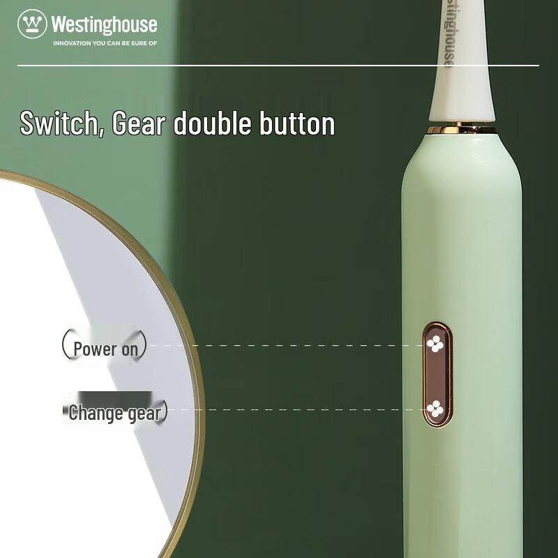 Westinghouse Smart Sonic Electric Toothbrush CN plug (adapter included)