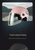 Certified New Smiley Face Helmet for Electric Scooter & Motorcycle - Summer Sun Protection, Half Coverage