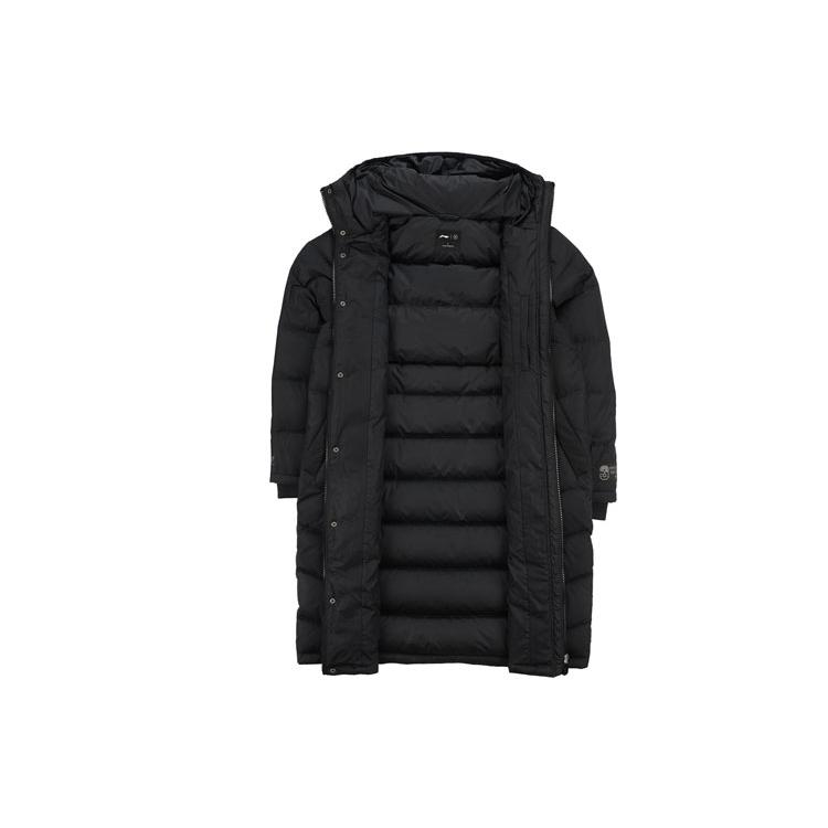 Li Ning Down Jackets Men's Black Hooded Thickened Other AYMP097-1