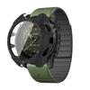 Strap+Case For Garmin Fenix 8 47 51mm Tempered Glass Cover Magnetic Silicone Band QuickFit Bracelet Protector Fenix8 Accessories
