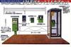 Fujimi Model Telephone Box Sidewalk Set 1/24 &