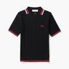 LECOQ GOLF Women'S Cable Knit Short Sleeve Collared Sweater (Gp322Lkp81)