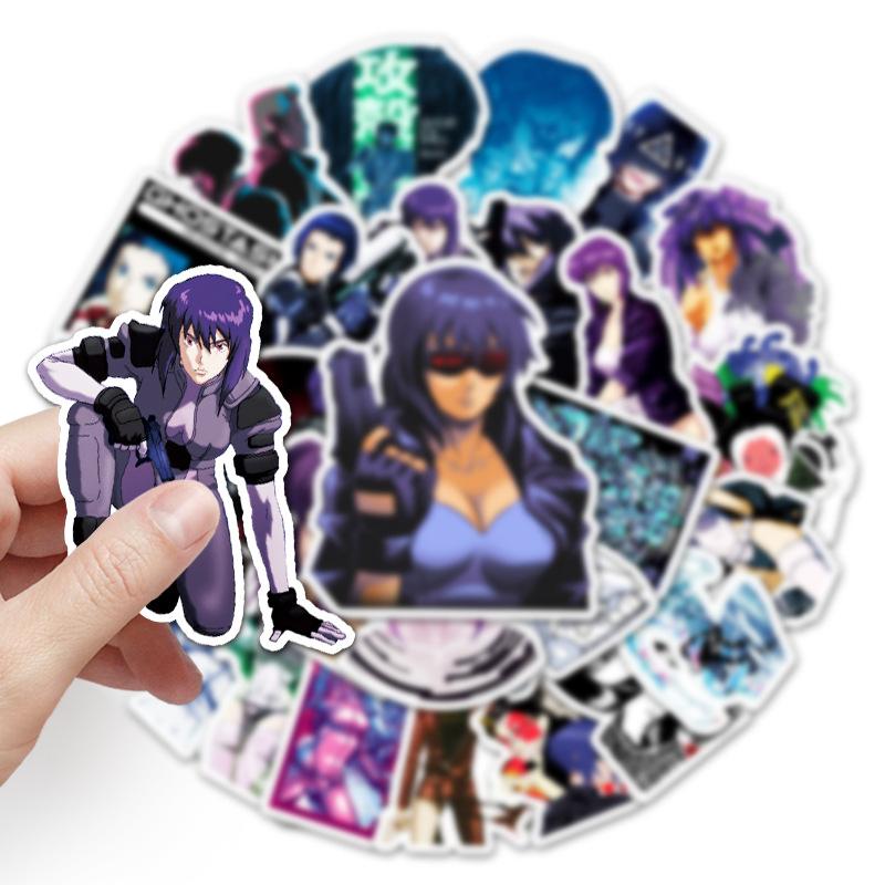 51 Cartoons, Ghost In The Shell, Cartoon Personality, Graffiti, Creative Laptop, Car Decoration Stickers