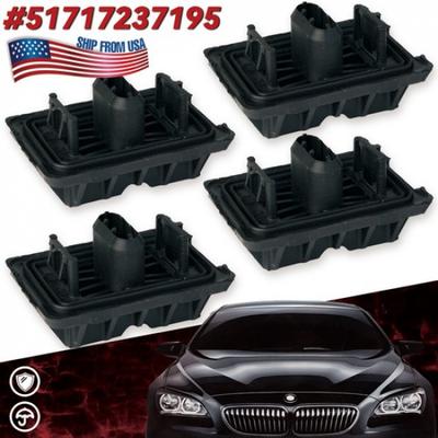 4 X Domkraftsblock Bilstödsblock FÖR BMW E82 E90 F10 F07 F02 E84 51717237195 Under