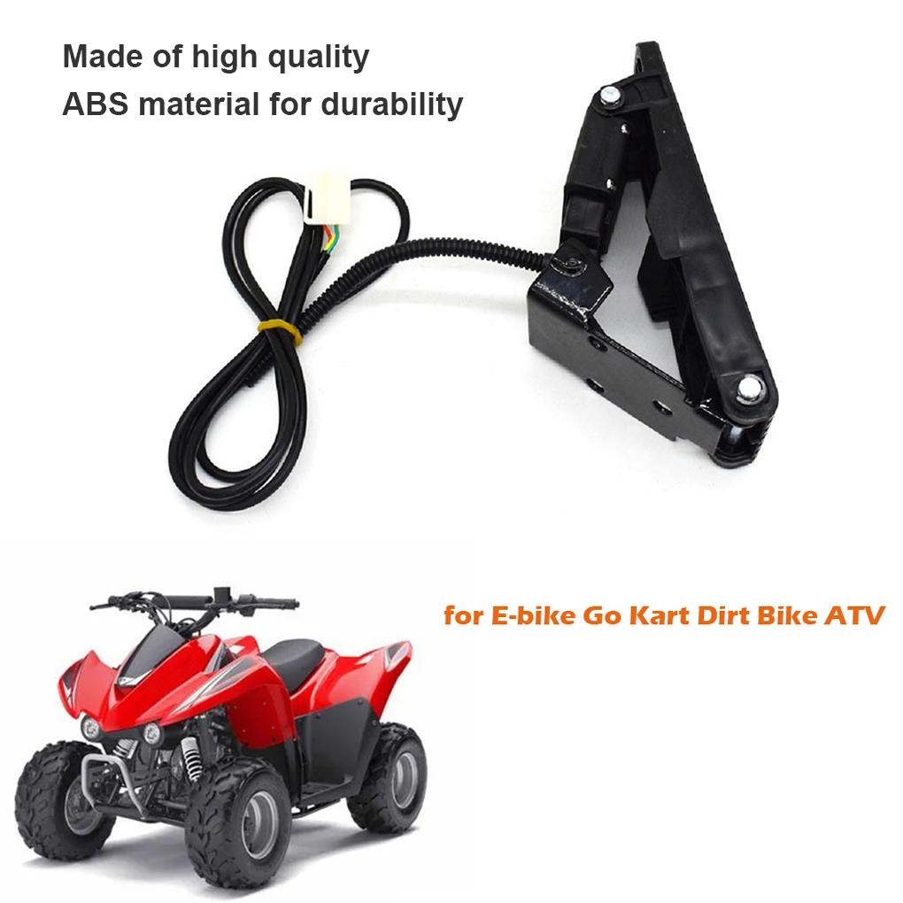 Electric Bicycle Accelerator Pedal 3 Pin Solid Color Throttle Accessories