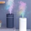 Stolní zvlhčovač vzduchu s aromaterapií 2024 s USB a barevnými světly pro domácnost, ložnici nebo auto