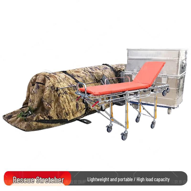 Portable High-Temperature Cooling Stretcher
