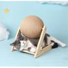 Cat Scratching Ball Toy Kitten Sisal Rope Ball Board Grinding Paws Toys Cats Scratcher Wear-resistant Pet Furniture Supplies