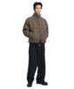 Nomanual Trace Sherpa Fleece Jacket - Khaki Gray