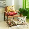 Removable INS Style Flower Printing Pillowcase Classic Bird Throw Pillowcover 45CM Cotton Cushion Cover Sofa/Bed