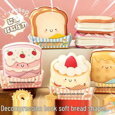 Squishy Cartoon Stress-Relief Memo Pad for Kids