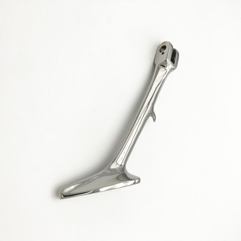 For Honda Golden Wing GL1800 F6B 2001-2017 Motorcycle Accessories Stainless Steel Side Stand Foot Stand Parking Rack серебряный