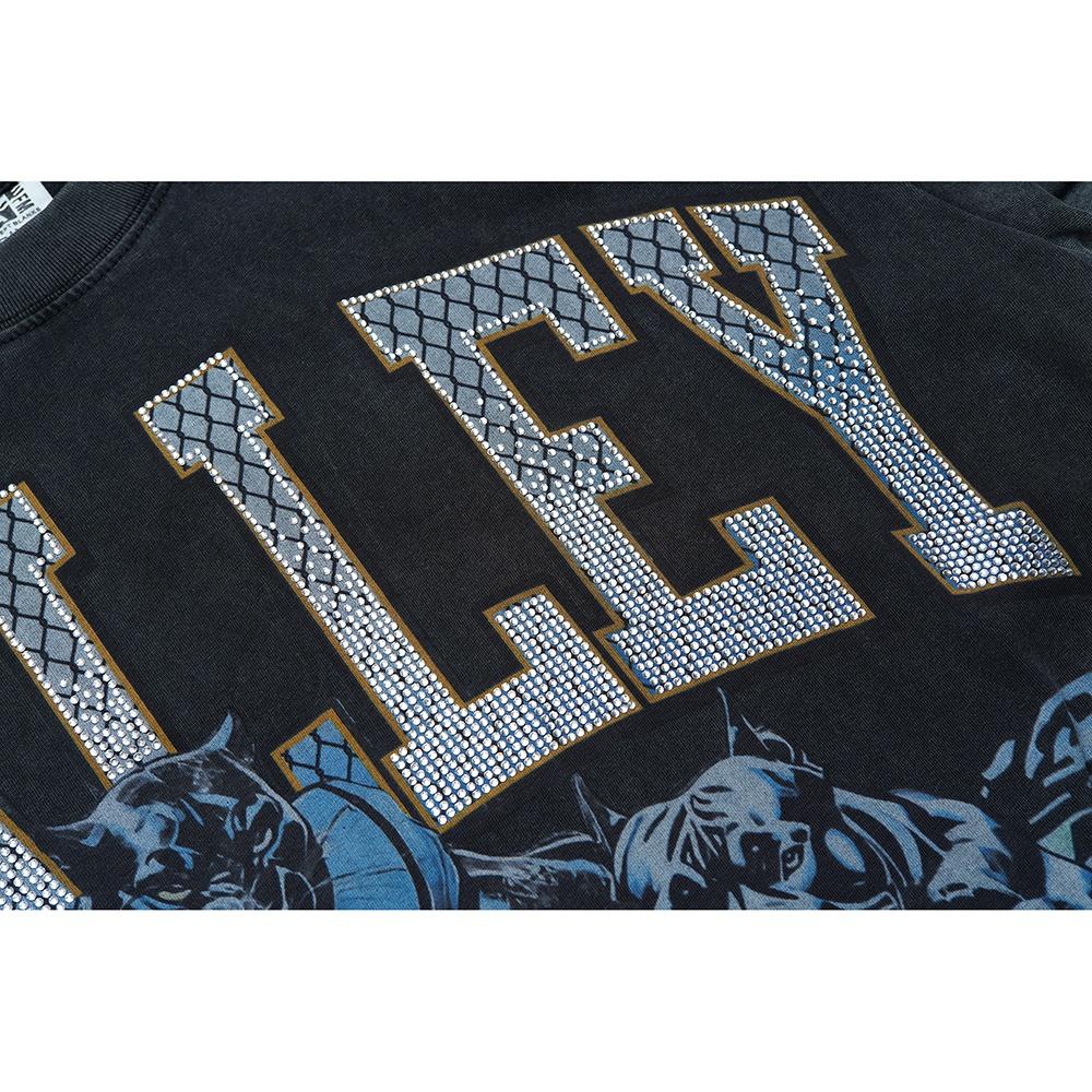 V567 Vale Forever Valley Sport TEE Summer Street Trendy T-shirt Hot Stamping High-quality Trendy T-shirt Short Sleeved