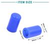 ACROPIX Silicone Blanking Cap 12mm Universal Intake Vacuum Hose Tube End Plug Blue 5pcs
