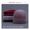 Solid Color Beanie Cap Thickened Winter Cap New Knit Hat  Cold Weather