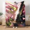 1Pc Owl Warrior Blanket For Couch Bed Plush Cozy Fuzzy Blanket Super Soft Warm Blankets For Fall And Winter 0918302