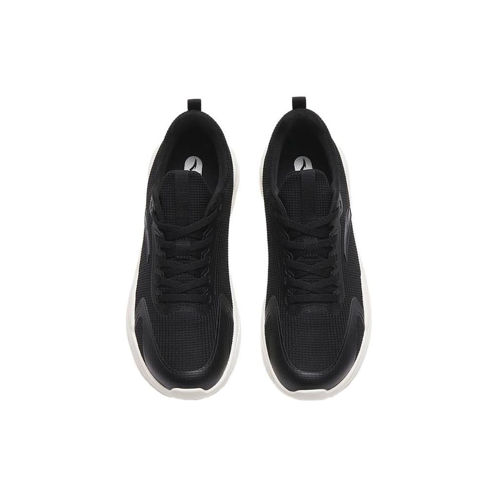 New Anta Anti Slip Wear Resistant Low Top Training Shoes Women's Black White 122317713-1