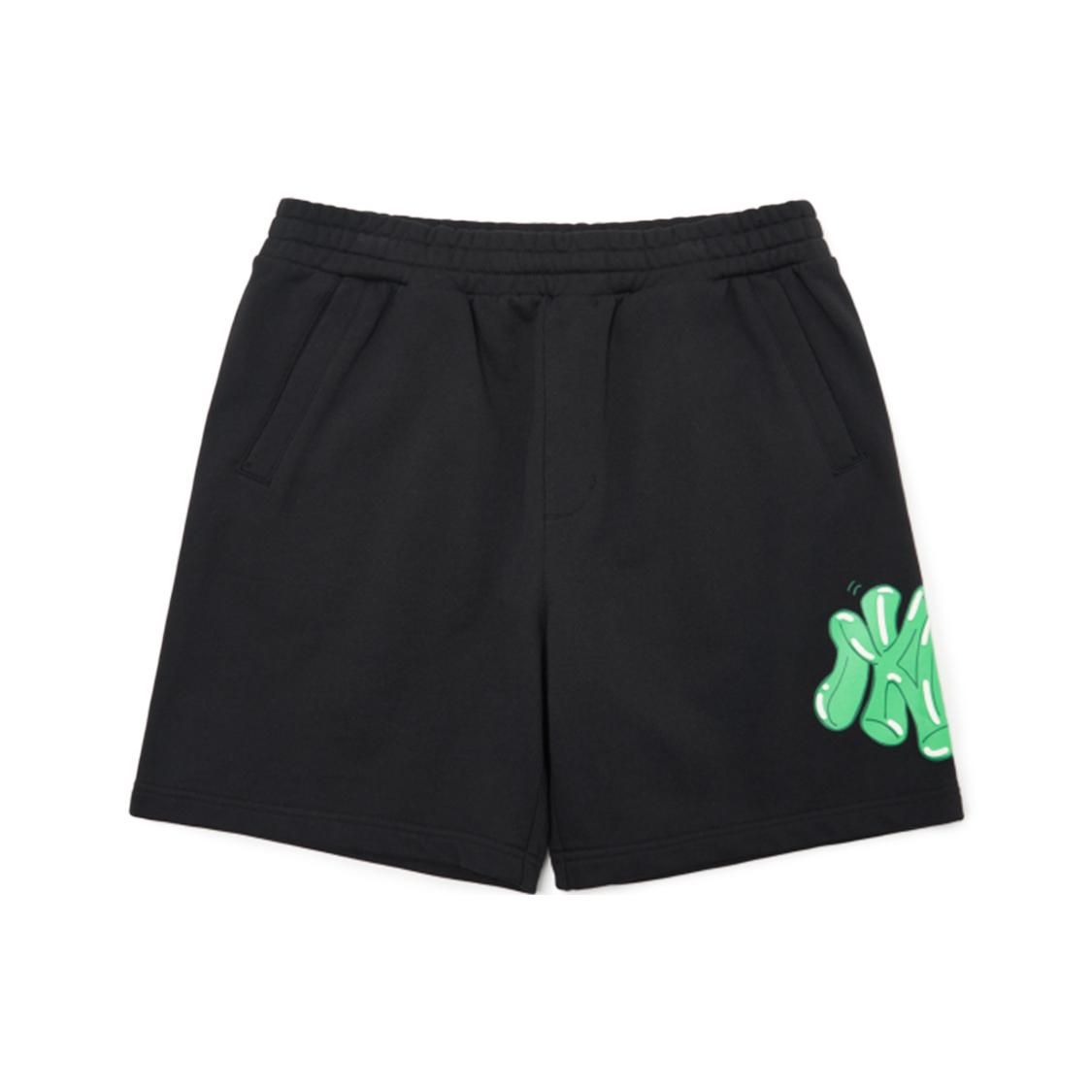 MLB Casual Shorts Unisex Black Moderate 3ASPL0123-50BKS XS