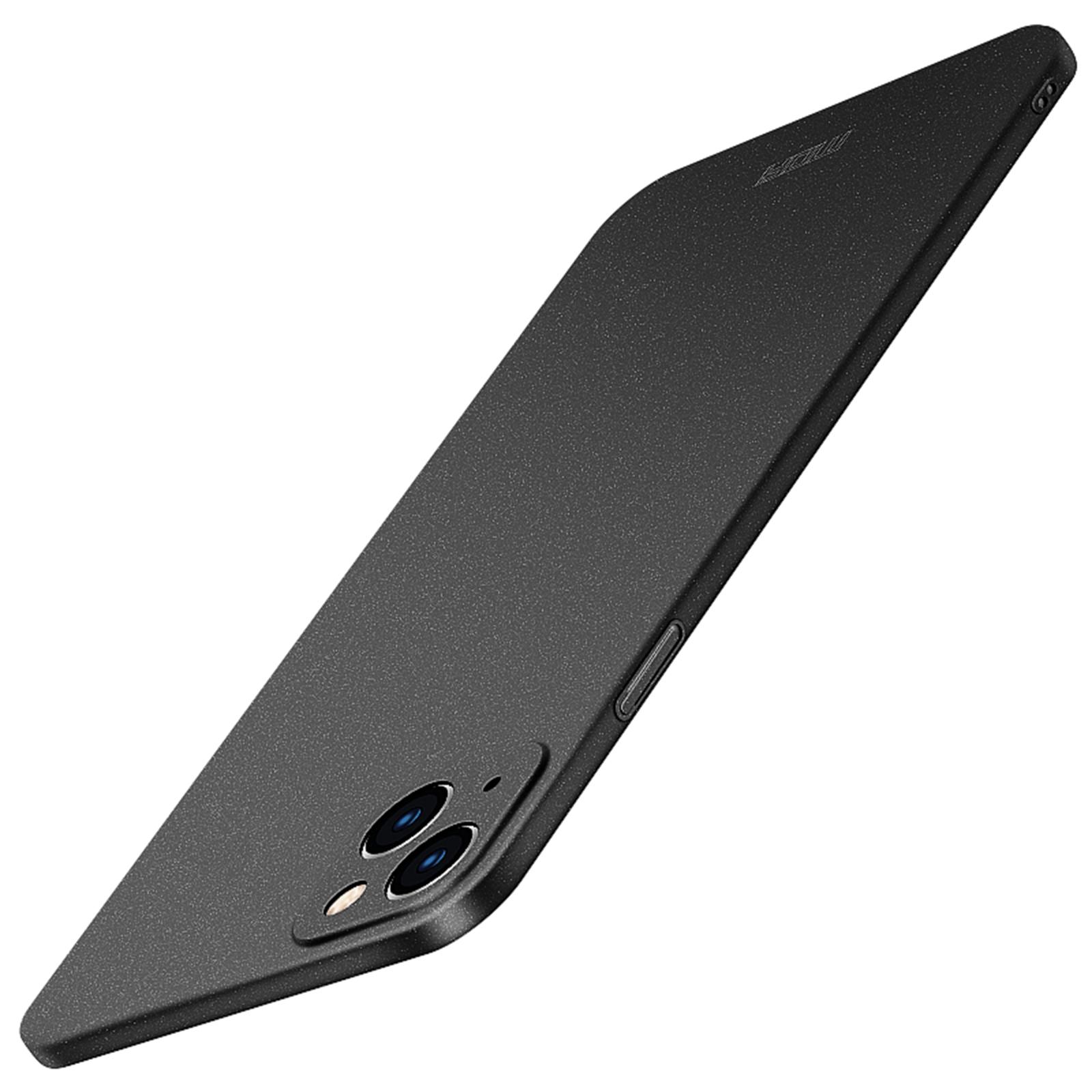 

MOFI Shield Matte Series Hard PC Back Case for iPhone 15 Plus,Matte Anti-fingerprint Phone Cover Black